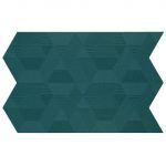 Revestimentos de parede em cortiça - Muratto (Strips Geometric Emerald)